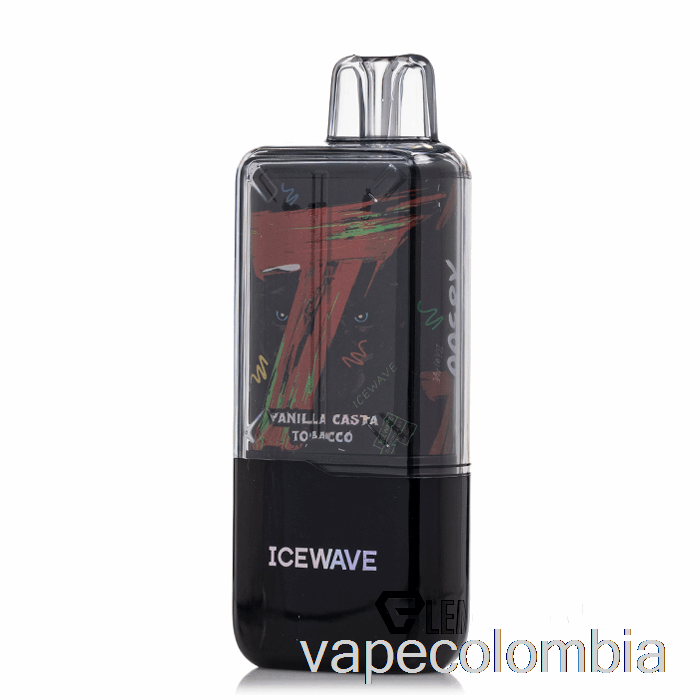 Kit Vape Completo Icewave X8500 Desechable Vainilla Tabaco Casta